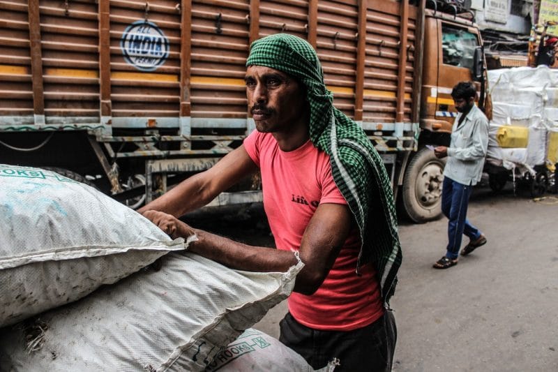 non-farm laborers in India
